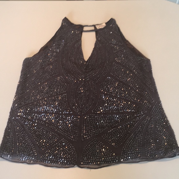 Parker Sequin Tank Top - Picture 1 of 11
